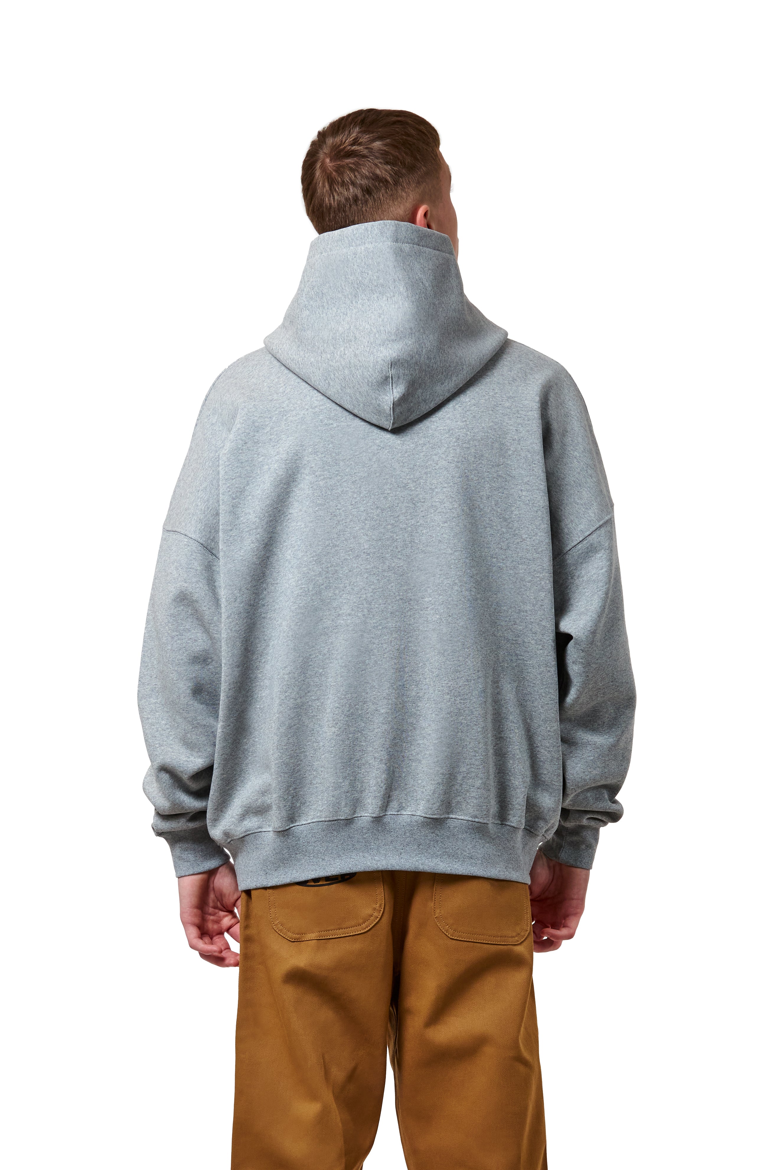 HOODIE LOGO GREY