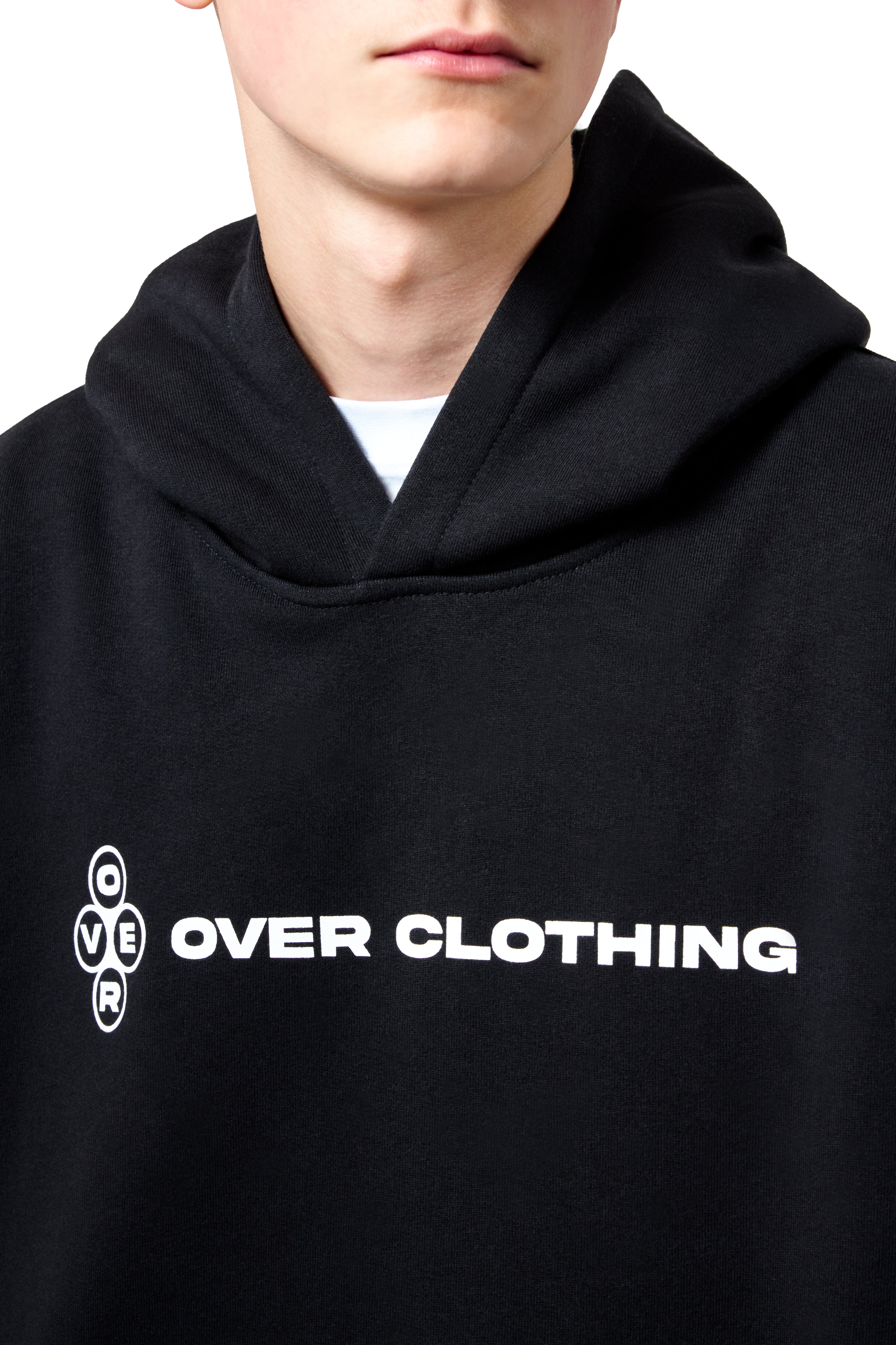 HOODIE LOGO BLACK