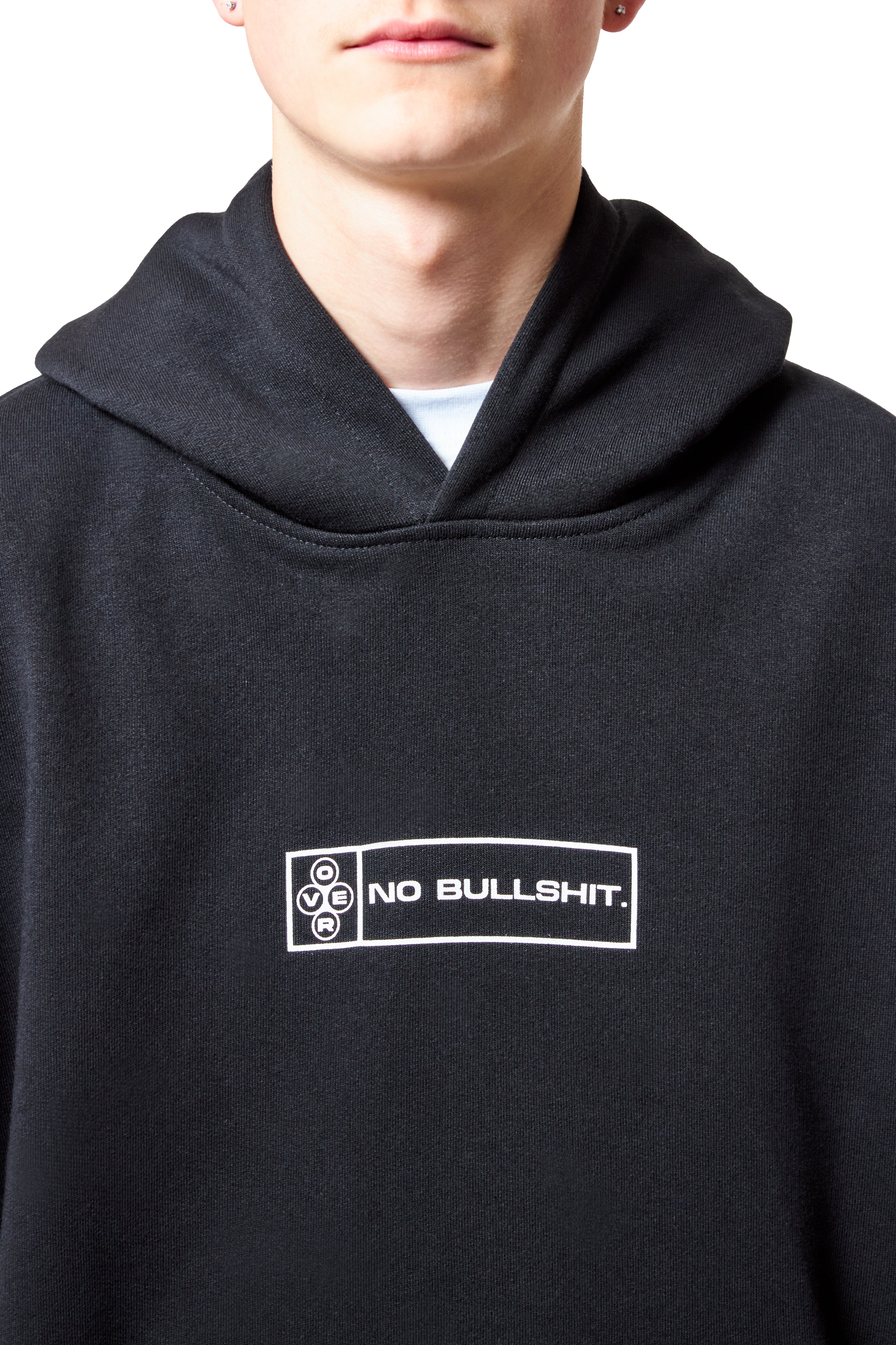 HOODIE BARBED WIRE BLACK