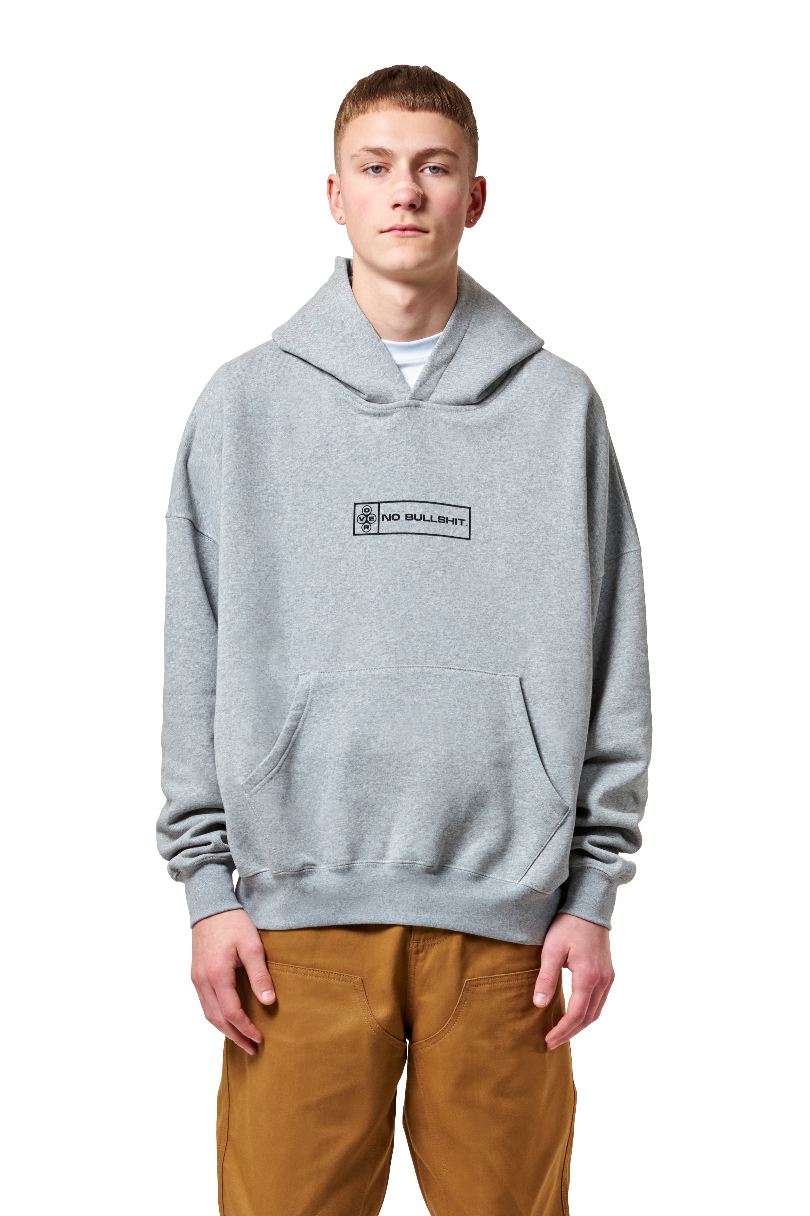 HOODIE BARBED WIRE GREY